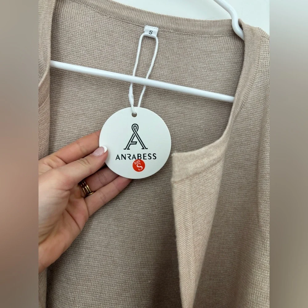 ANRABESS Cardigan Sweater - Picture 4 of 4